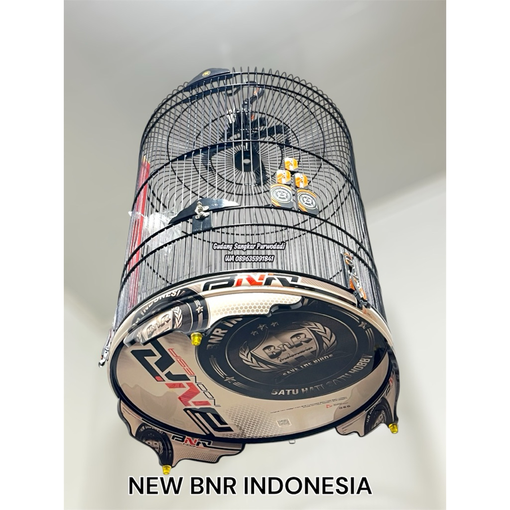 [TERBARU 2026] Sangkar Murai BNR Original Fullset Bonus Kerodong + Packing Kayu