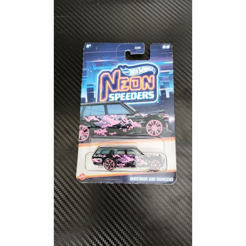 Hot Wheels neon speeders datsun 510 wagon hotwheels jdm rare