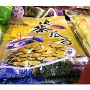 KUACI IMLEK RASA TEH HIJAU PUMPKIN SEEDS HARUM GUA ZI KWACI HAMPERS BINGKISAN MAKANAN