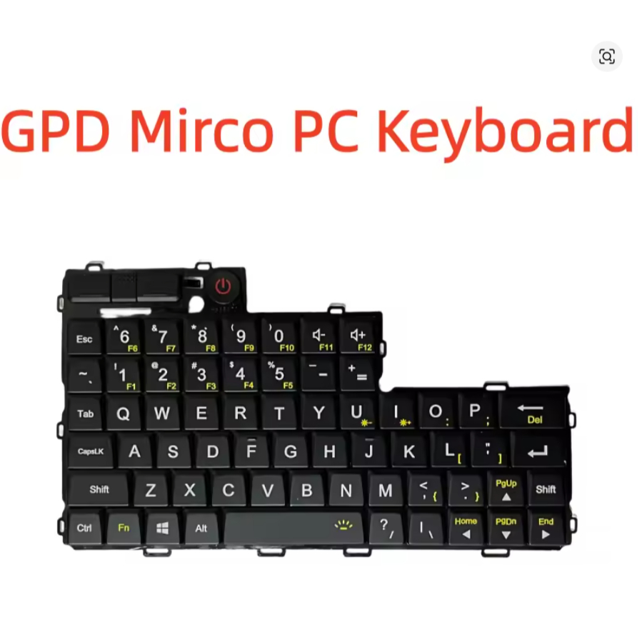 Keyboard Replacement for GPD MicroPC Micro PC Ukuran 6 Inch Original GPD