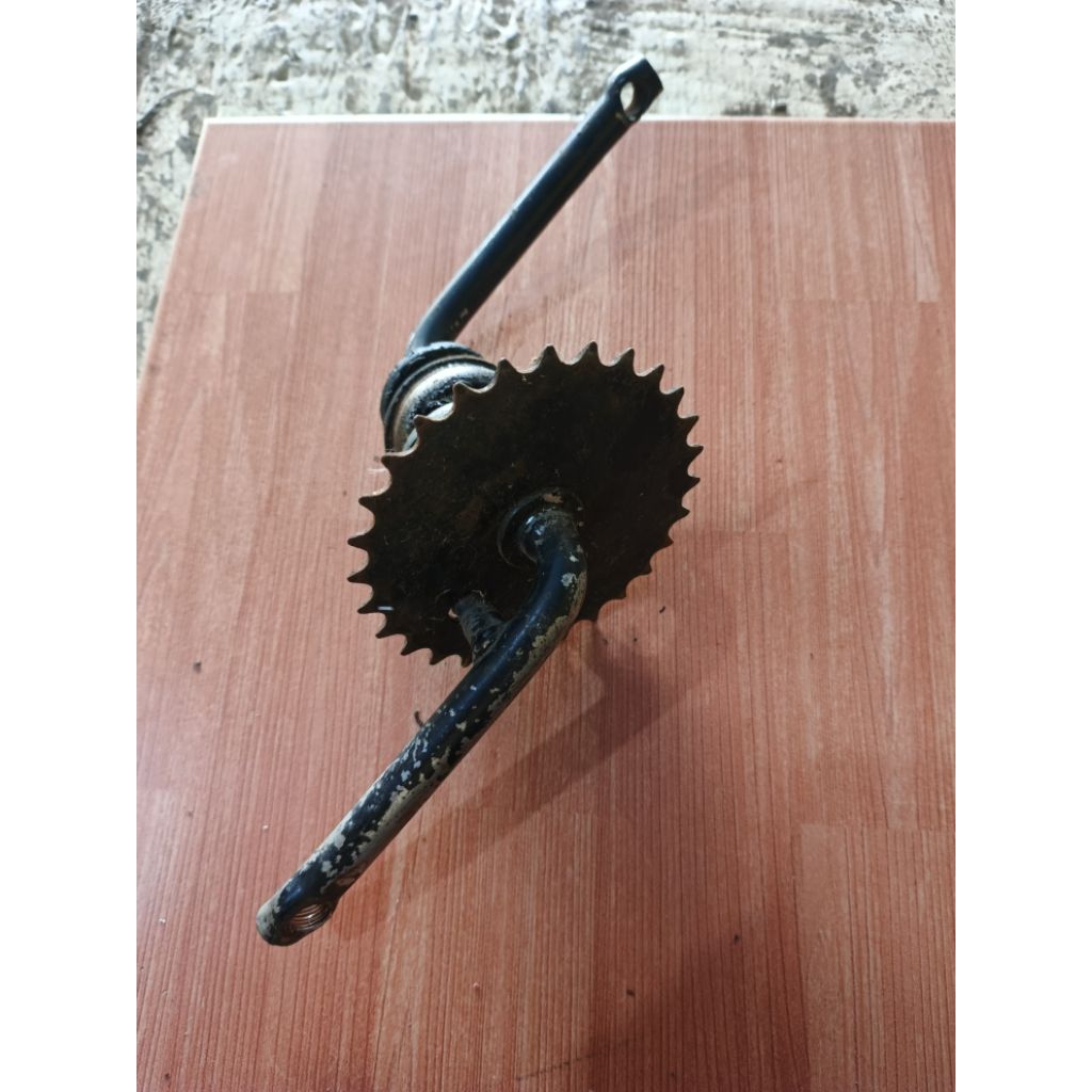 crankset sepeda bmx 16 second layak pakai