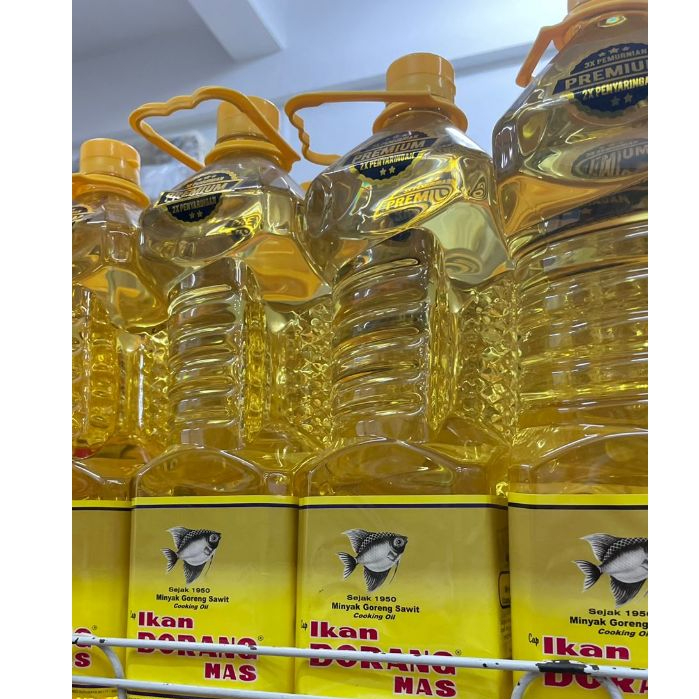 Minyak Goreng Ikan Dorang Mas Botol 2 Liter