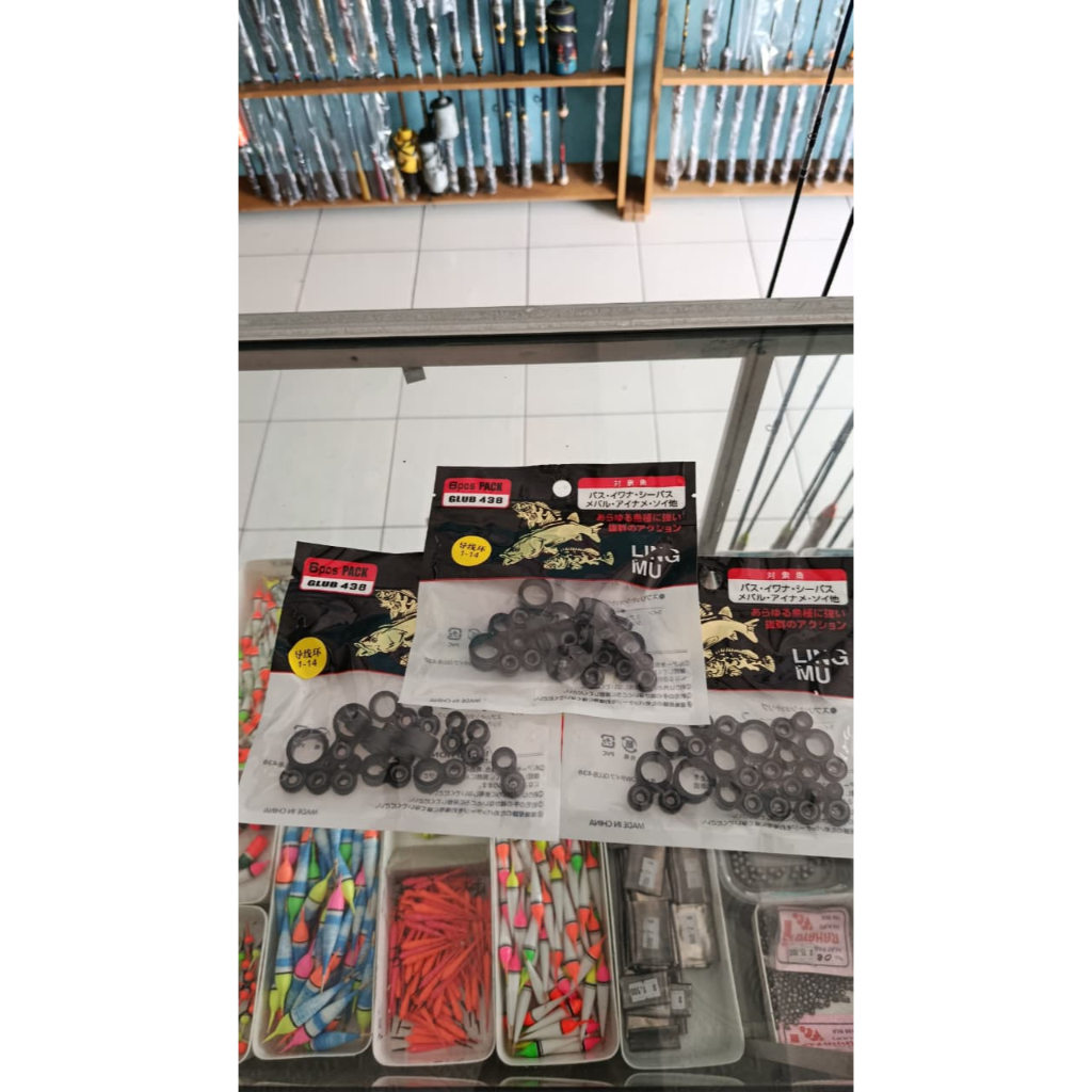 Ring Joran Tegek Karet Silica Isi 14Pcs