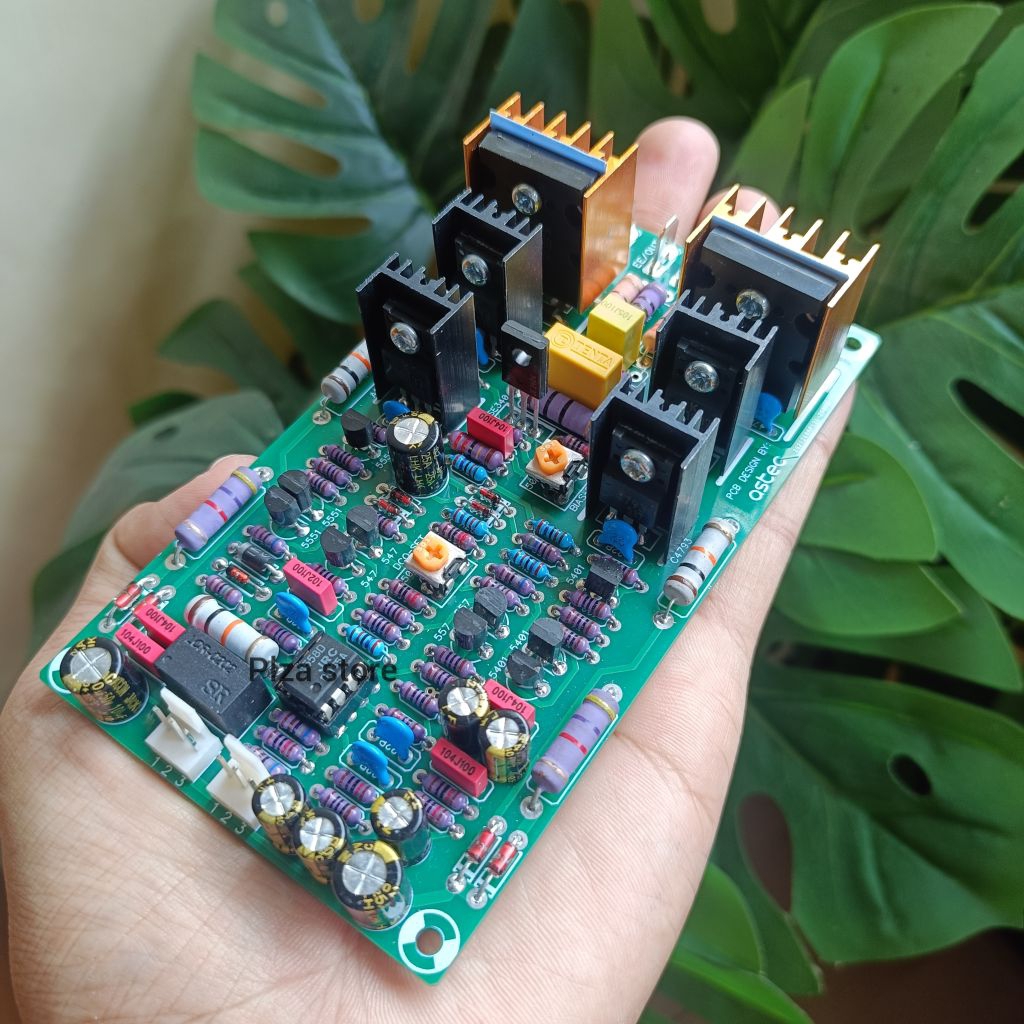 Driver power kremes Kx900 lengkap Limiter Inbal cloning built up Crest audio super clarity komponen 