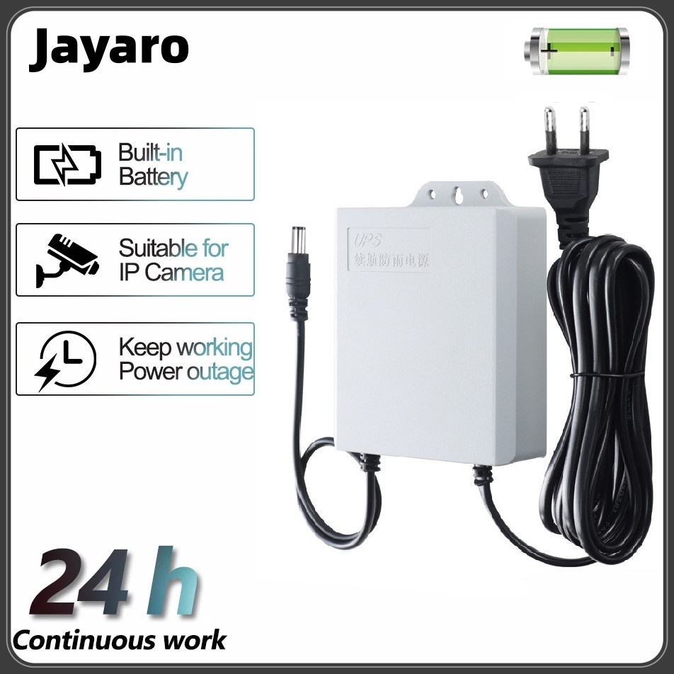 JAYARO-Mini UPS 12V 2A Stabil Tegangan Kamera 3M COD