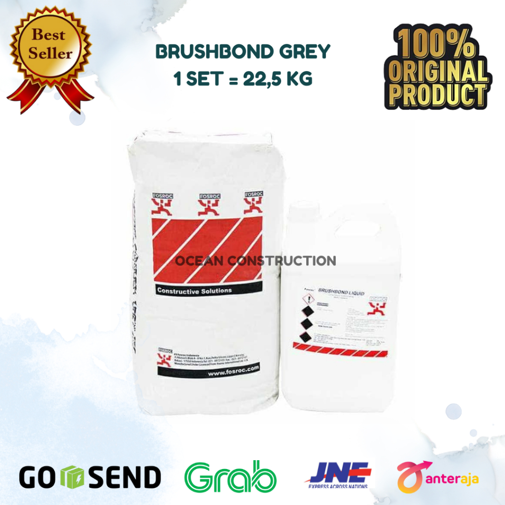Fosroc Brushbond Grey Waterproofing 22,5 Kg / Set
