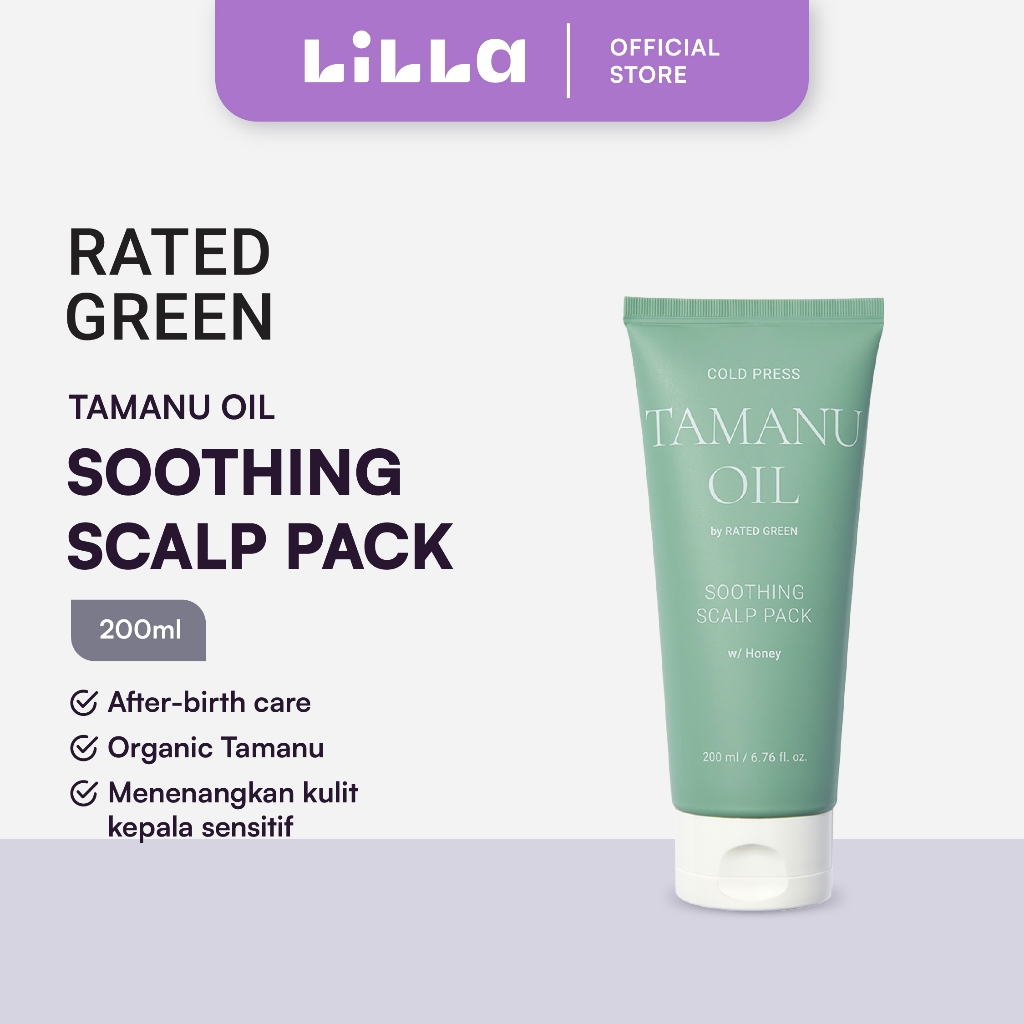 RATED GREEN Tamanu Oil Soothing Scalp Pack Size - 200 ml