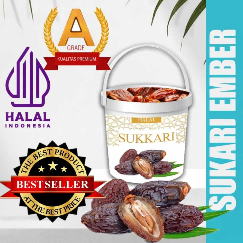 Kurma SUKARI EMBER al QOSIM ORIGINAL SUPER PREMIUM