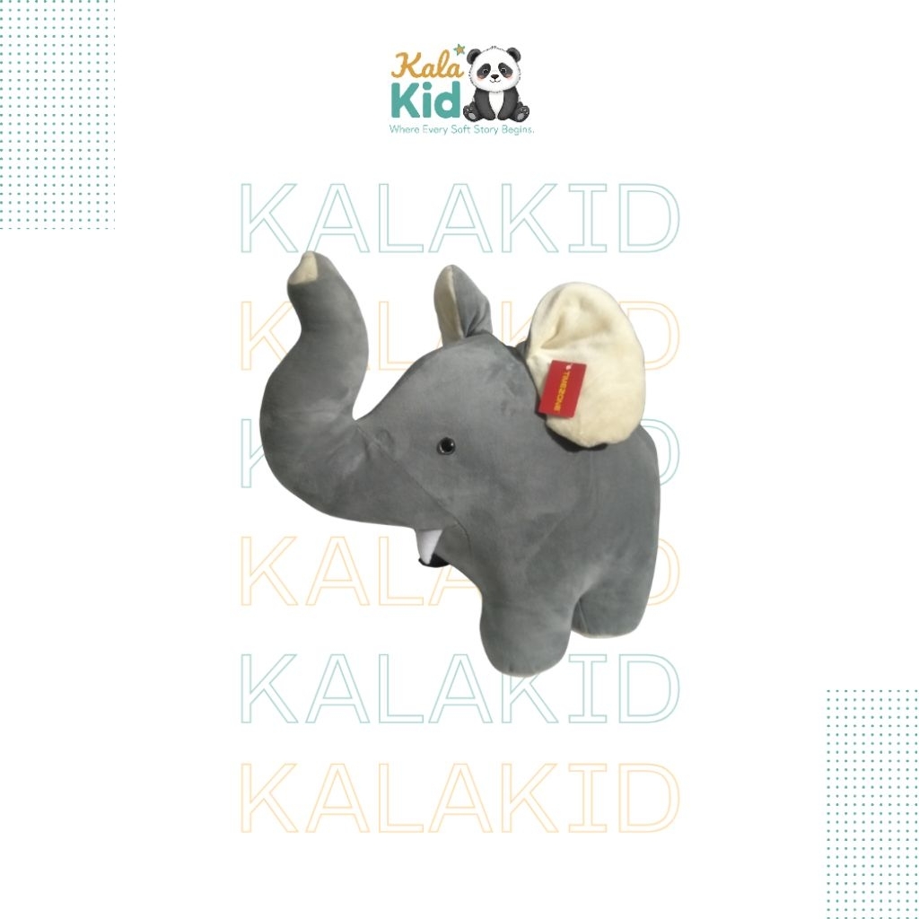 TIMEZONE BONEKA GAJAH ABU BESAR ORIGINAL