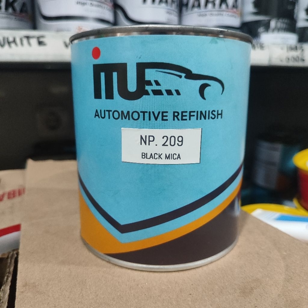 Cat Duco NC Black Mica - Hitam Metalik Mutiara Premium