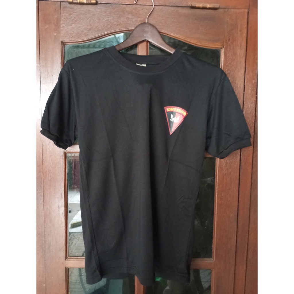 Kaos Brimob Logo - Kaos Oblong Brimob