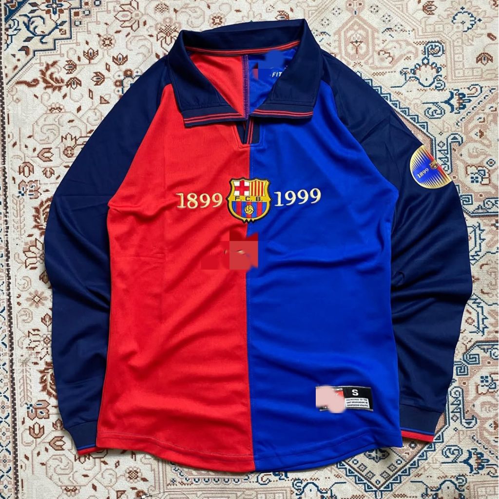 Long Sleeve/LS Retro | Jersey Retro LS Barsha Centenary 1999 Grade Ori/Jersey GO/Jersey Import/Jerse