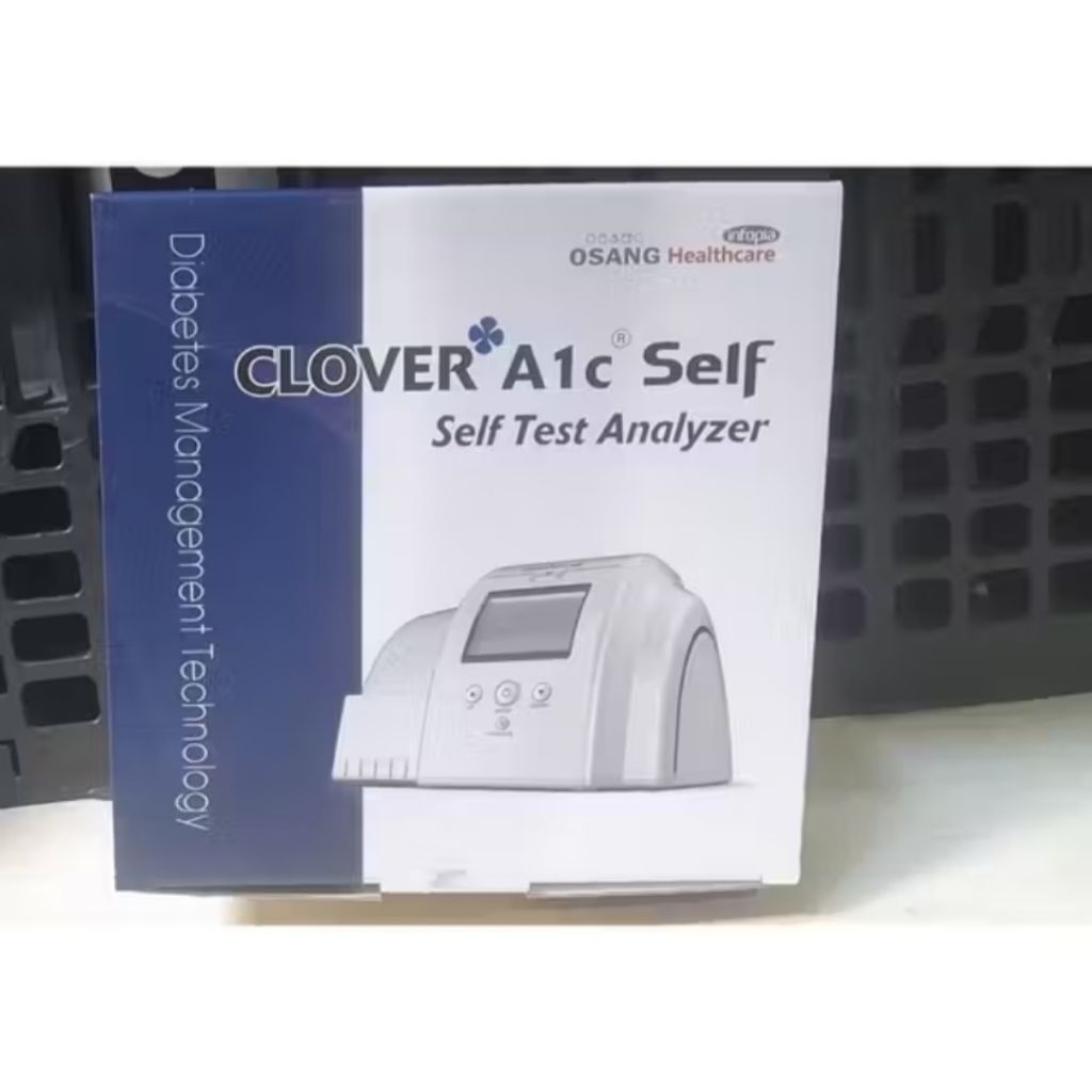 Alat Clover A1C SELF Cek HbA1C / Alat Cek HbA1C Self /Alat Check HbA1C Murah Original