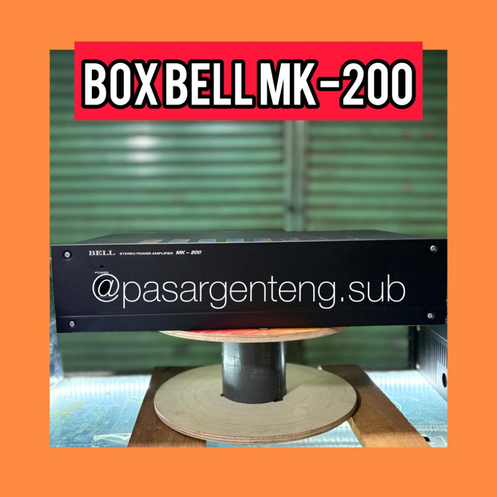 box bell mk-200 box amplifier bell mk-200