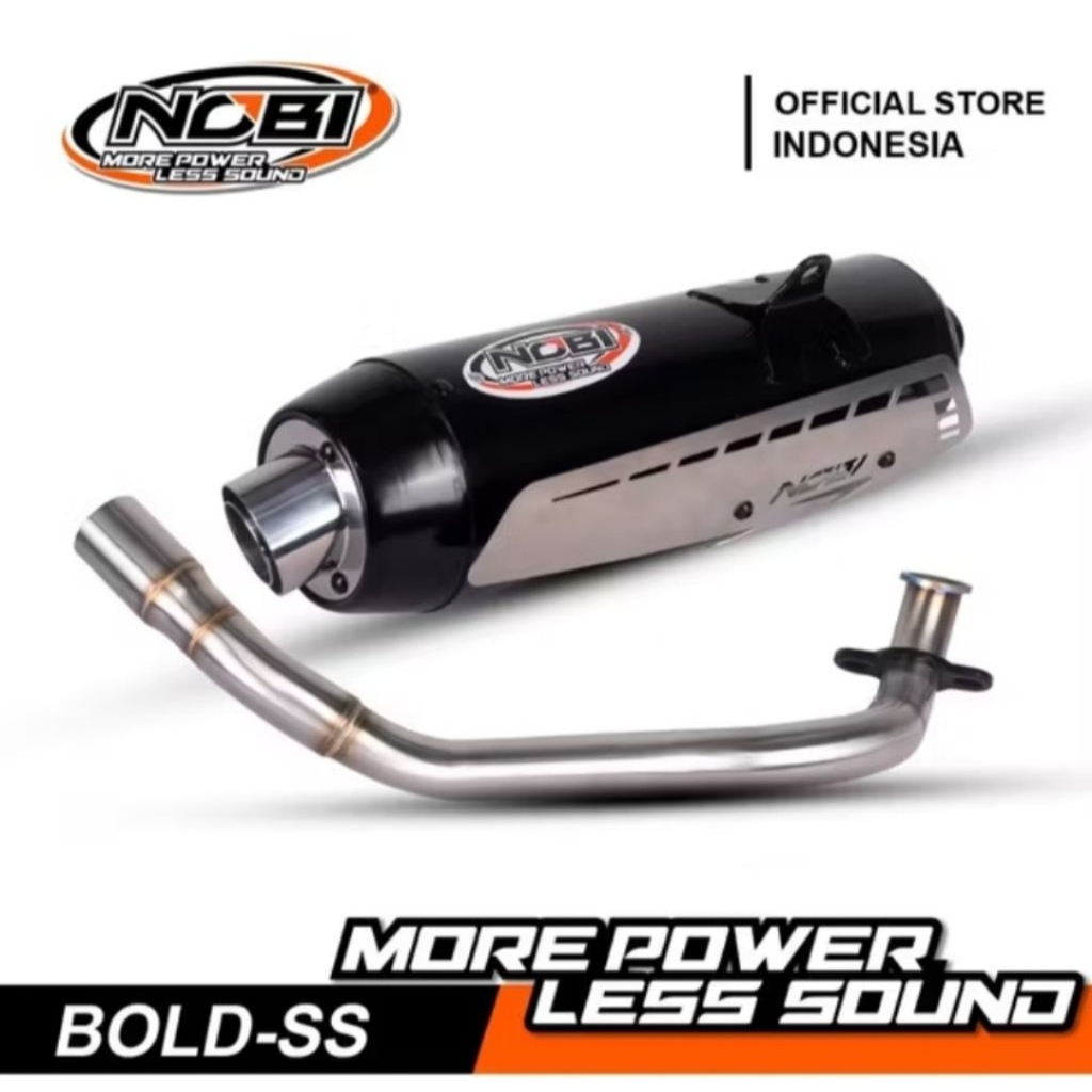 knalpot standart racing nobi blod ss beat deluxe scoopy new genio