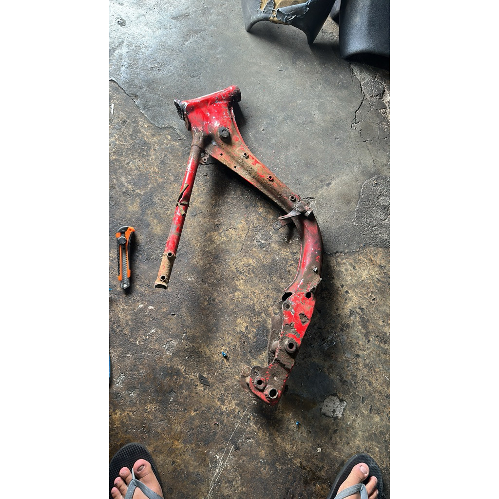 rangka depan gl100 balungan kecil