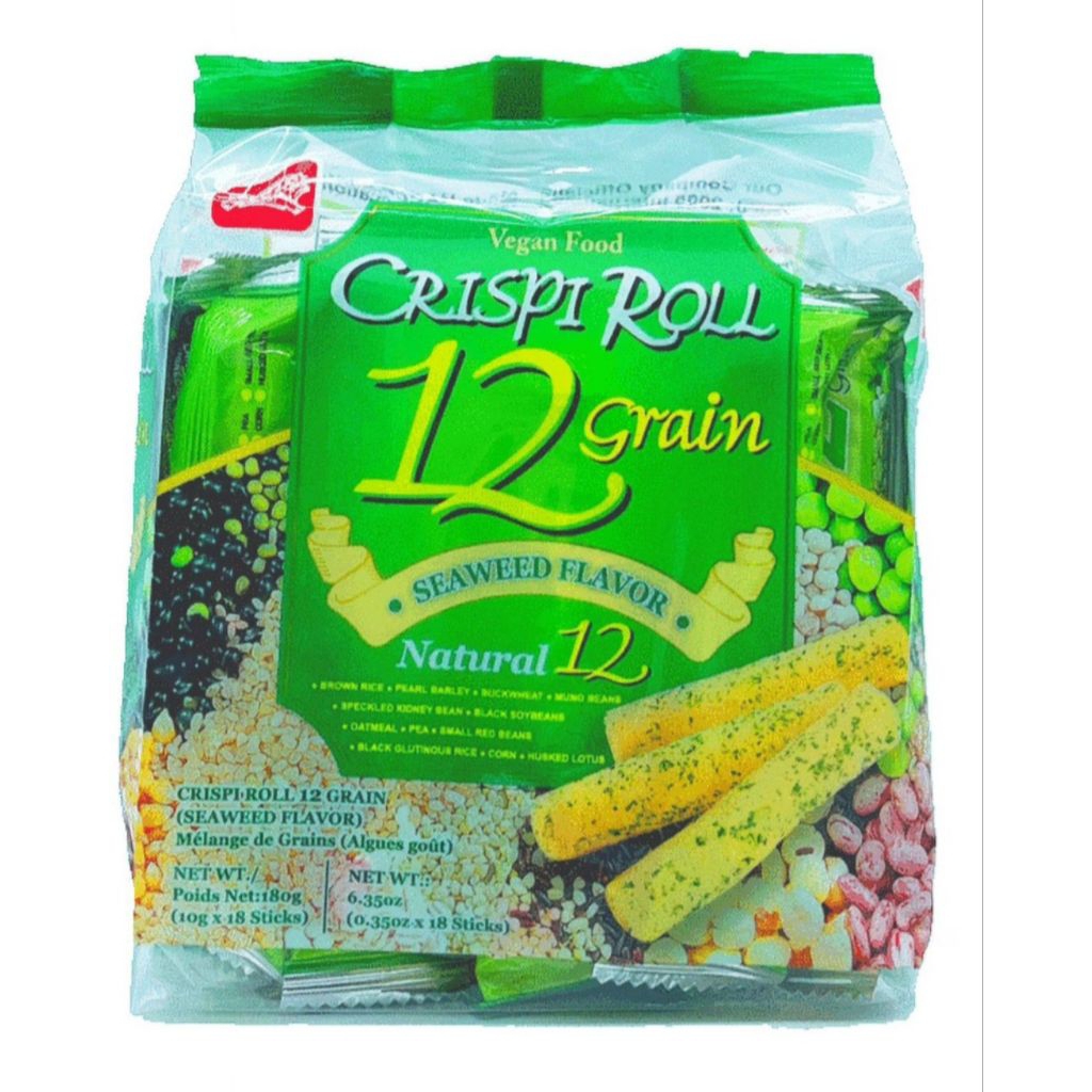 crispy roll rasa rumput laut (SNACK TAIWAN, IMPORT)