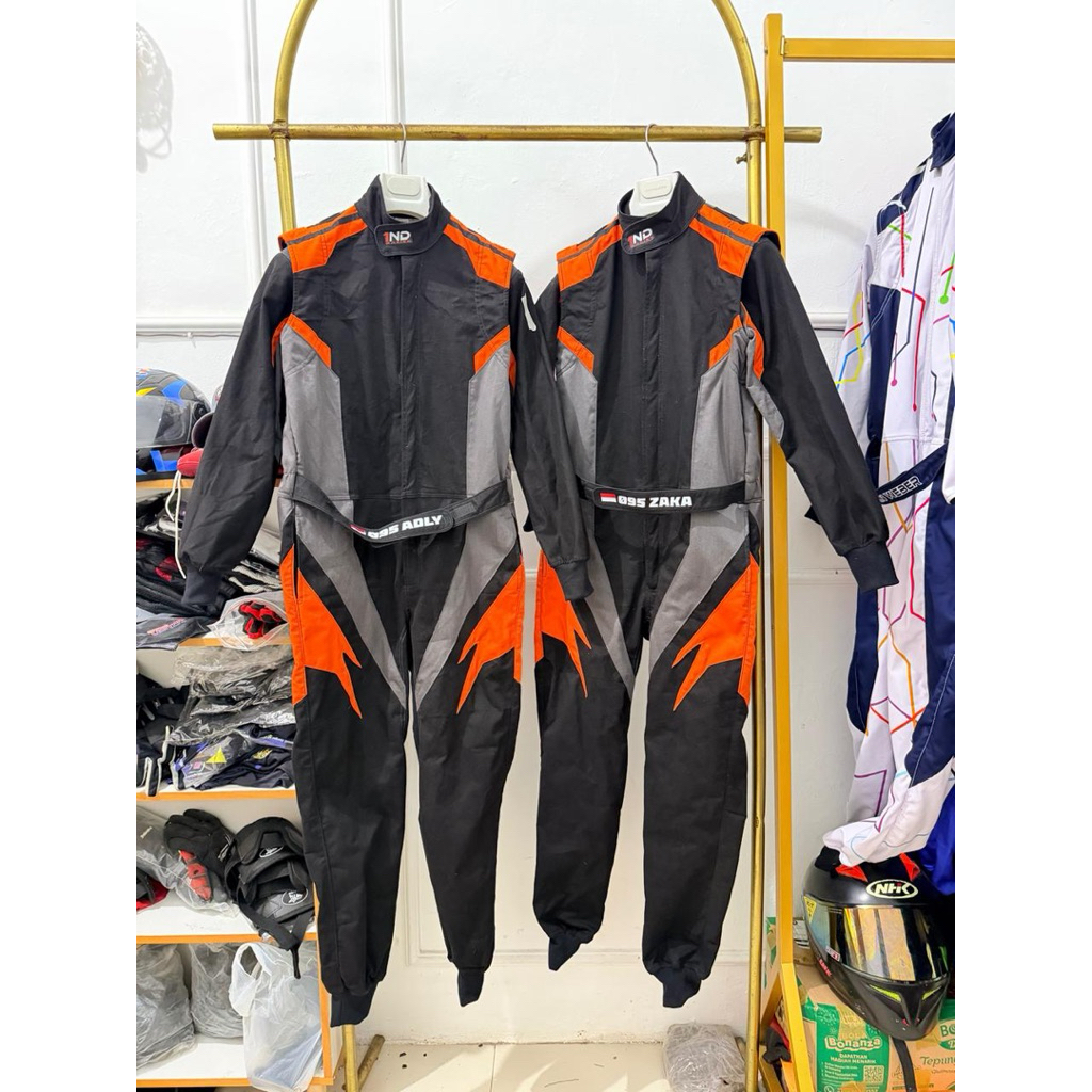 baju balap mobil Wearpack balap mobil drag off-road slallom gocart dll