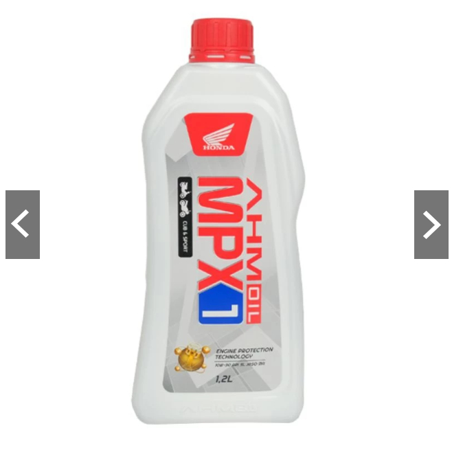 OLI HONDA MPX1 1,2 LITER ORIGINAL ASLI ORI GENUINE OIL AHM MPX 1 1.2L HONDA OLI MPX 1LT 1200ML