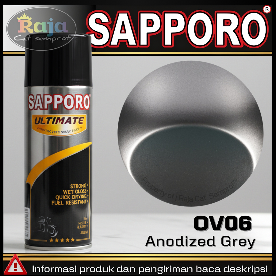 Sapporo Ultimate : Anodized Grey - OV06***