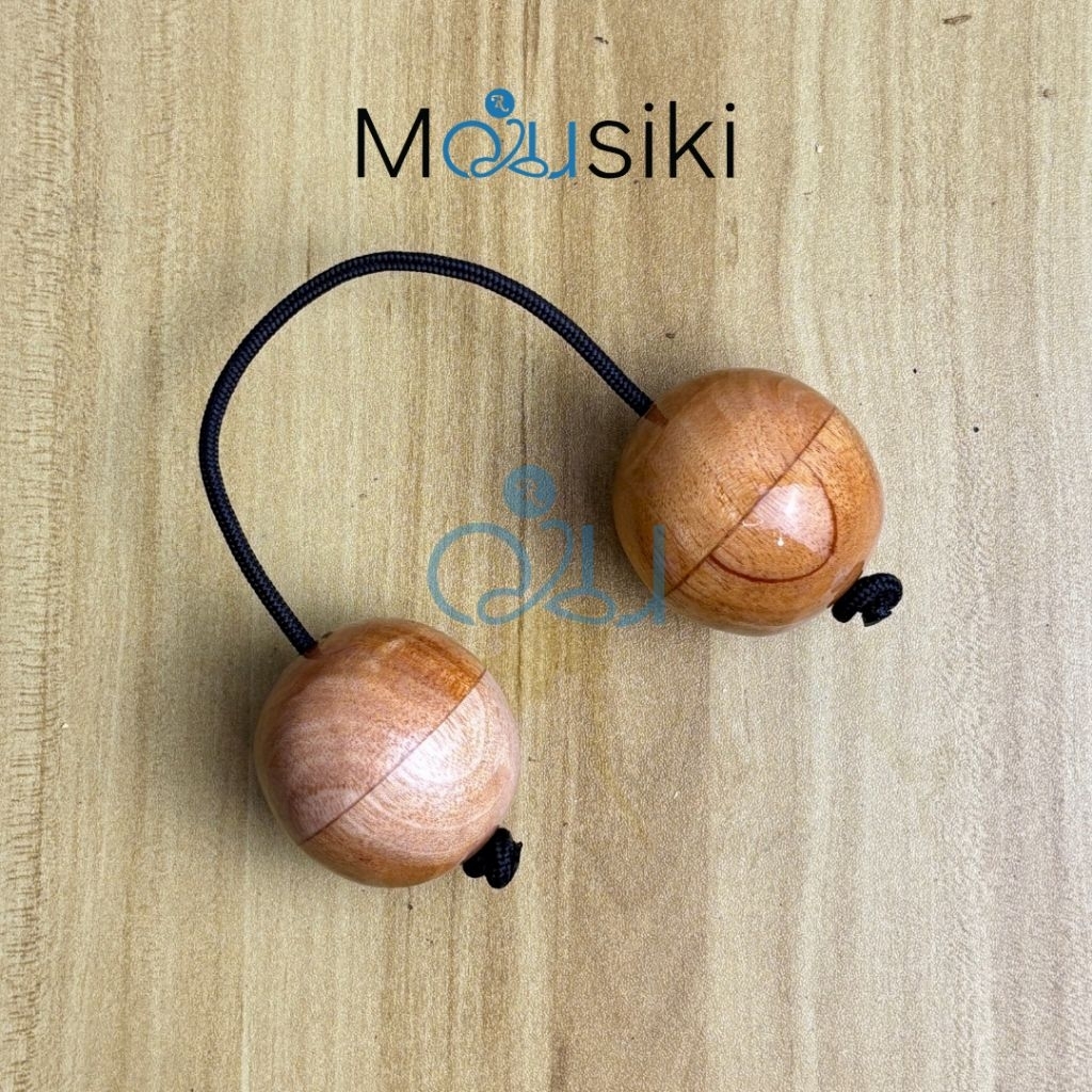 Marakas Patica Polos Asalato Kosika Kashaka Shaker Kayu Lato-Lato Alat Musik Perkusi Tradisional