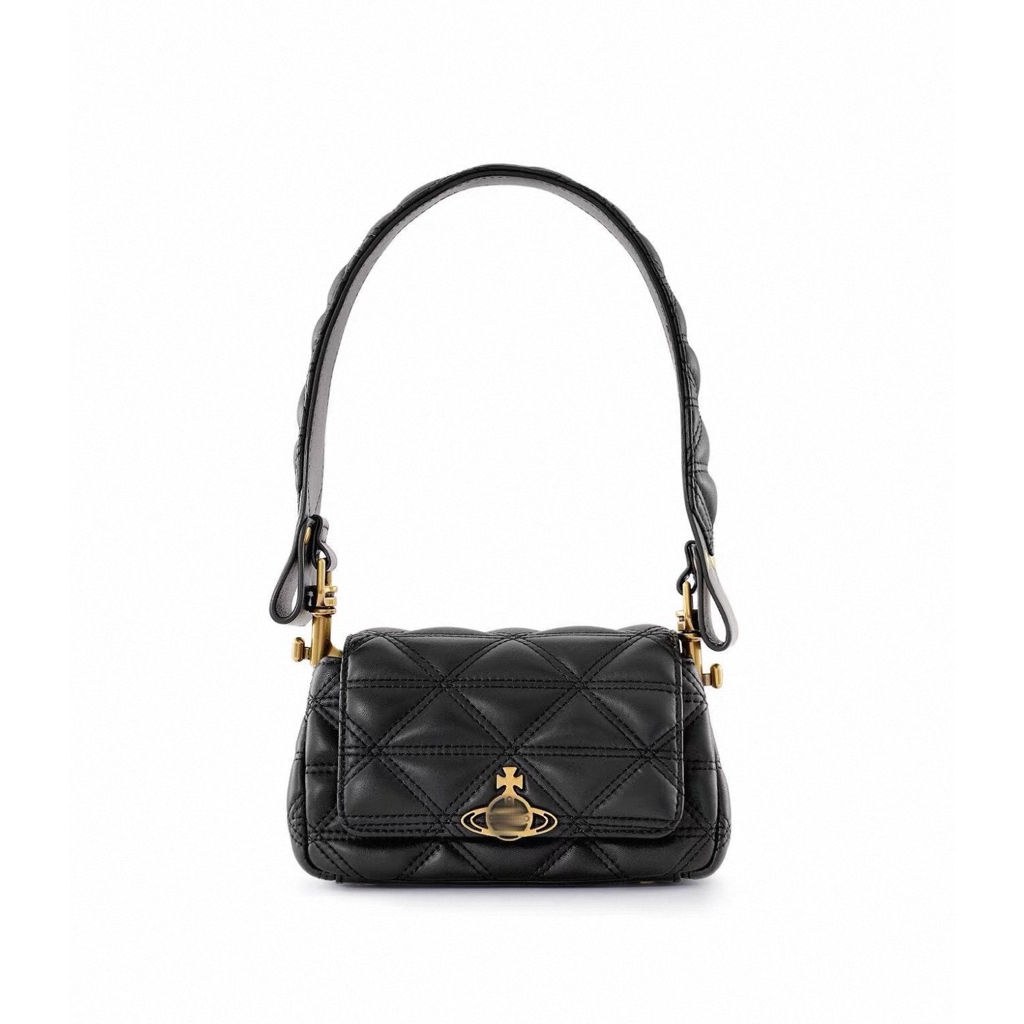 viviene westwood black handbag