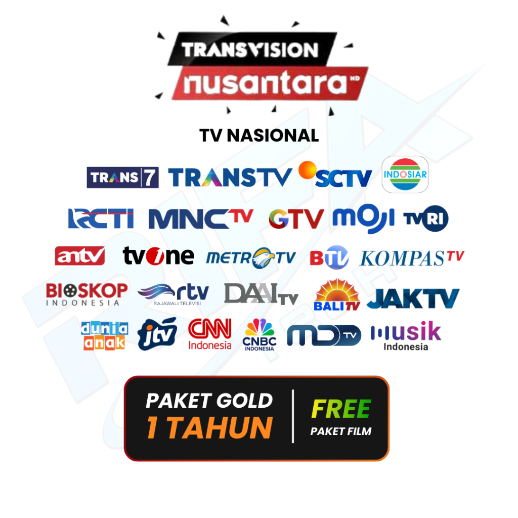 Nusantara HD Paket Nusa Gold 360 Hari
