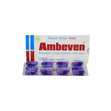 Ambeven obat wasir 10 kapsul