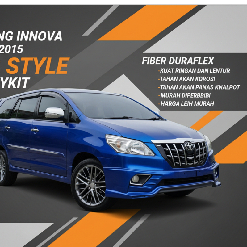 body kit kijang innova 2013 2014 2015 body kit innova vs style