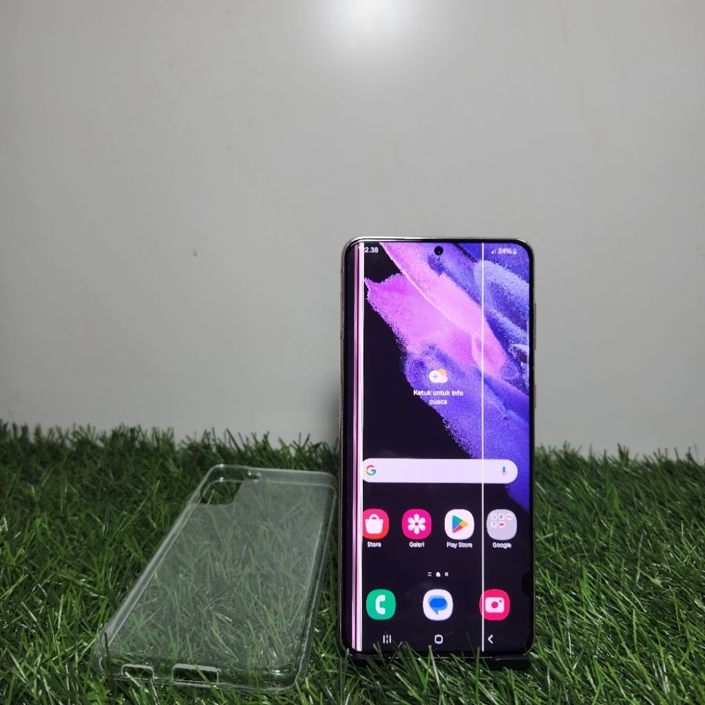 SAMSUNG S21 PLUS 8/256GB RESMI SEIN SECOND ORIGINAL FULLSET