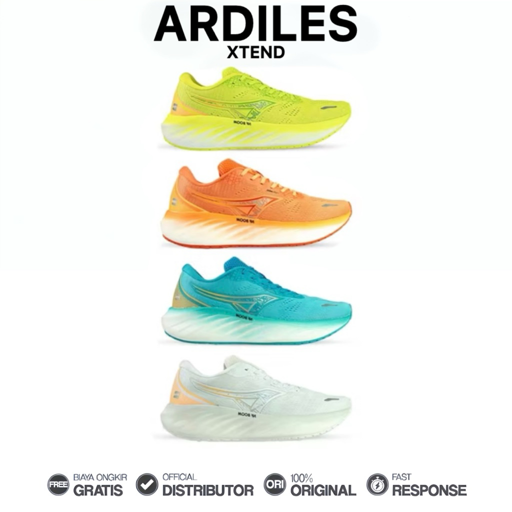 Ardiles Drive Xtend Sepatu Running Lari Olahraga Pria Wanita Training Sport Harian Nyaman Original 1