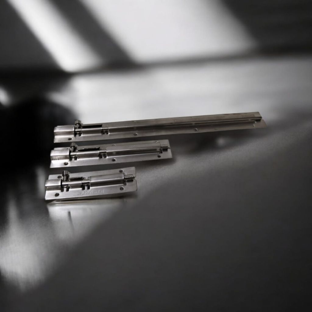 GRENDEL HAMSTER/GRENDEL STAINLESS EKONOMIS/SLOT KUNCI PINTU/KUNCI PINTU KECIL PERSEGI/ GRENDEL KUNCI