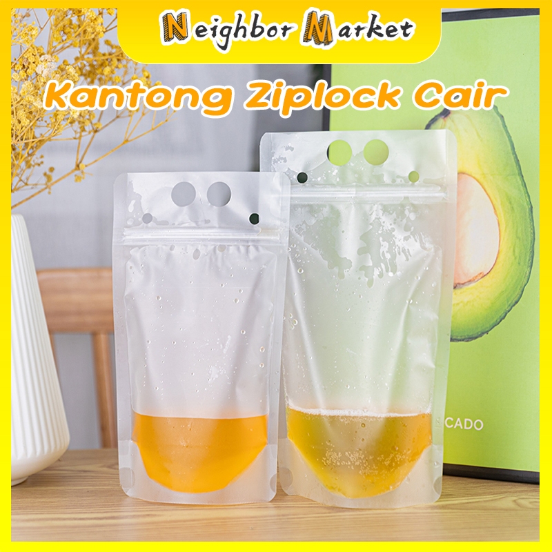 Standing Pouch Nylon Plastik Cairan Minuman Plastik Minyak Goreng Non Zipper