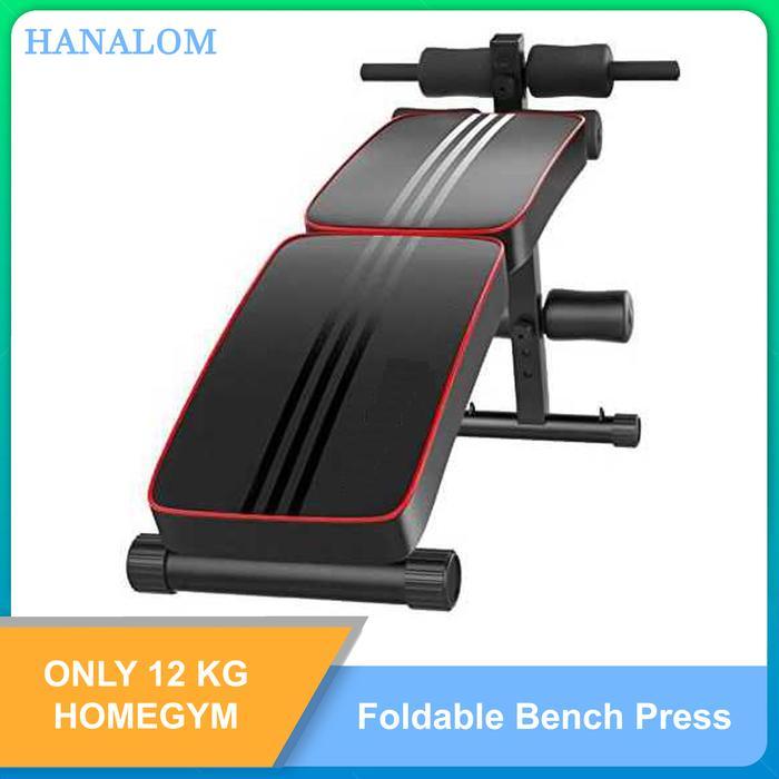 Bench Press Kursi Bangku Gym Fitness Sit Up Foldable