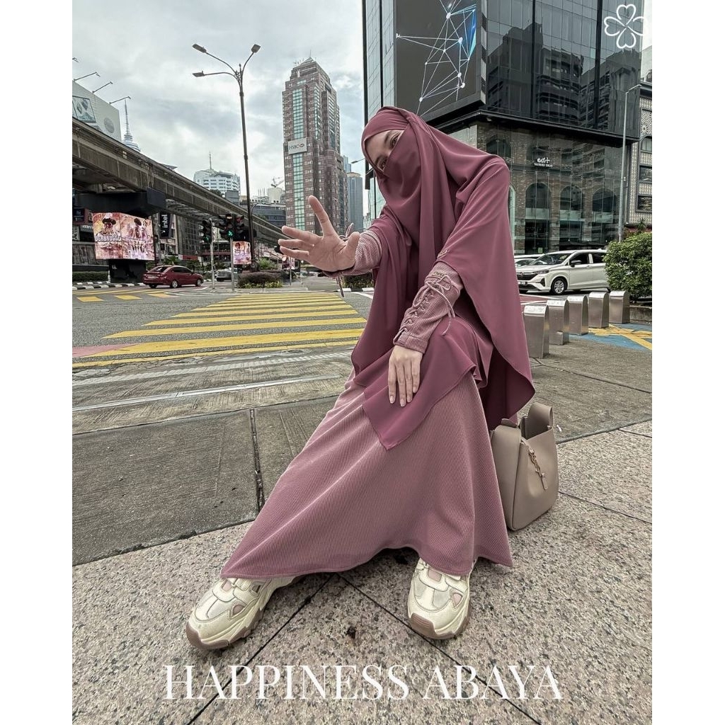 GAMIS HAPPINESS BY MAHIRA | GAMIS KNIT MAHIRA | GAMIS KNIT KEKINIAN | GAMIS MAHIRA
