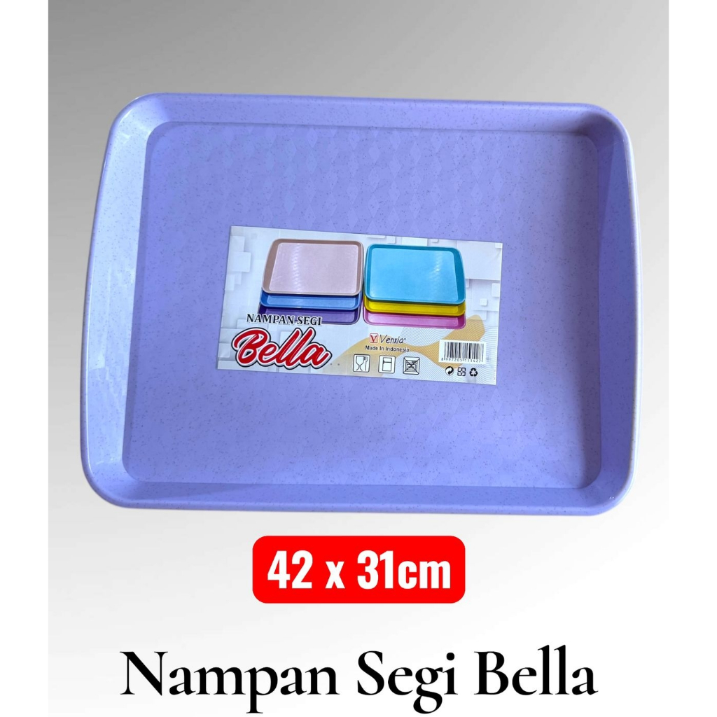 NAMPAN SEGI PLASTIK / NAMPAN PLASTIK PERSEGI PANJANG / WADAH SERBAGUNA
