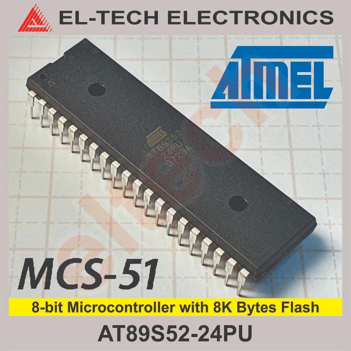 At89S52 At89S At 89S52 8952 8752 89S 89 S 52 24Pu Mcs-51 Mcs