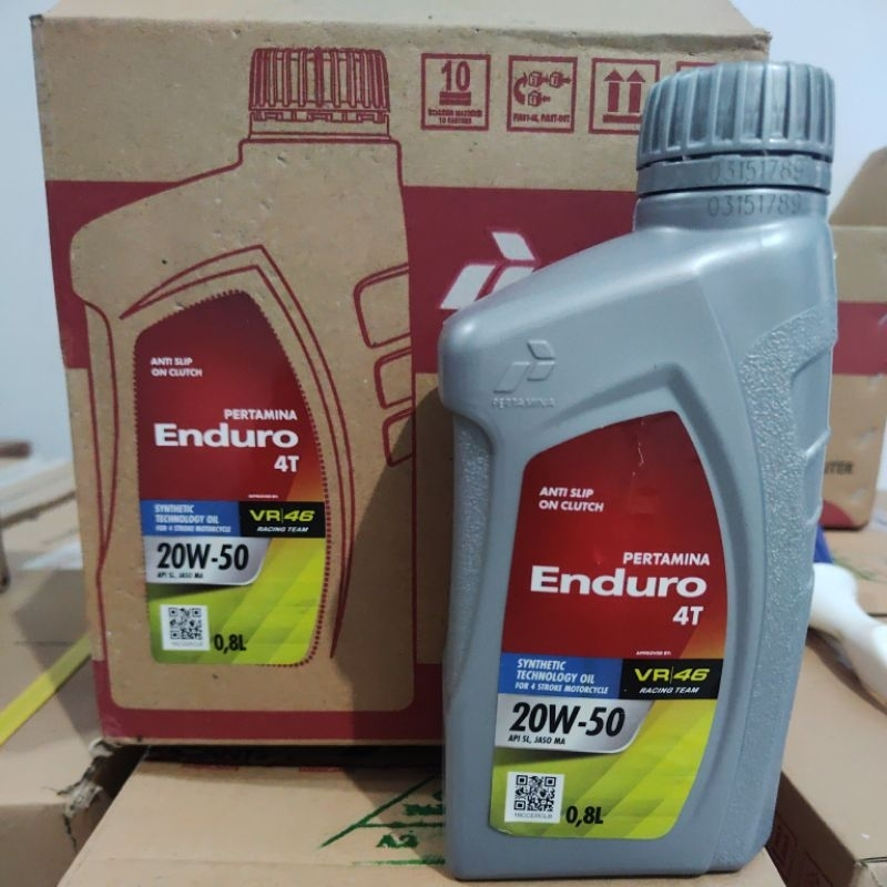 Oli Enduro 4T 20W-50 Oli Mesin ENDURO / Engine Oil 0.8L - Ideal for Racing Conditions