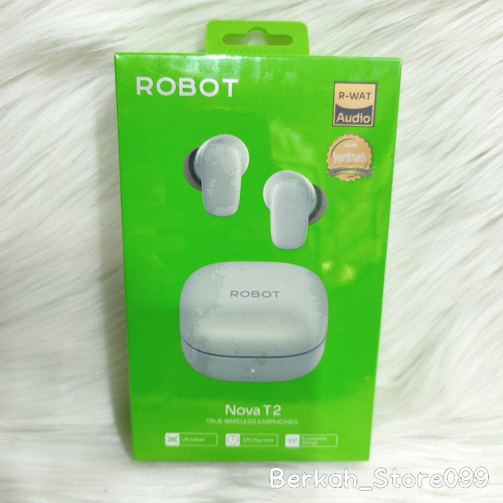 Headset Bluetooth Tws Robot Nova T2 Model Mini