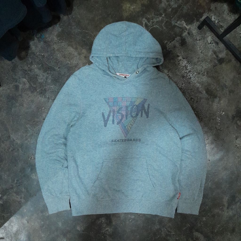 VISION STREET WEAR HOODIE GREY