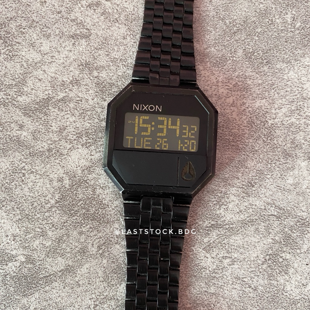 Nixon Re Run All Black Series