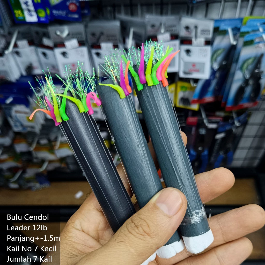 Bulu-bulu Sabiki Cendol - Umpan Pancing Sabiki
