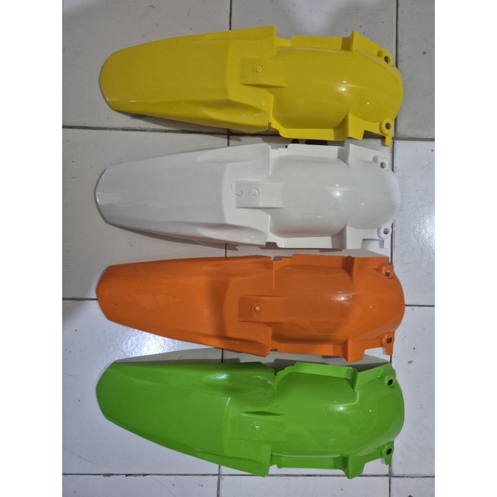 Spakbor Belakang Trail Variasi modif KLX 150 BF Kawasaki Panjang 54,5cm