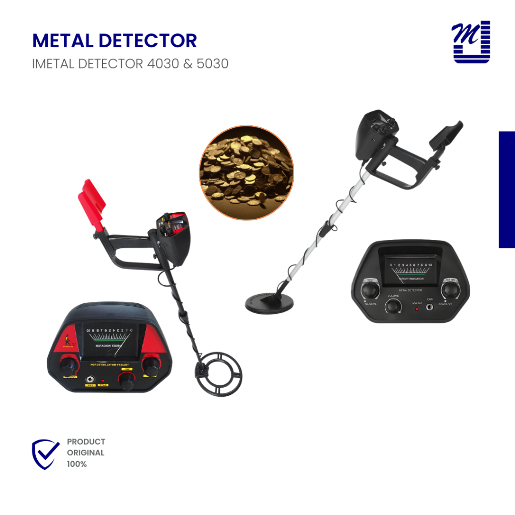 Metal Detector MD-4030 & MD-5030 Alat Deteksi Emas dan Perak dengan Sensitivitas Tinggi