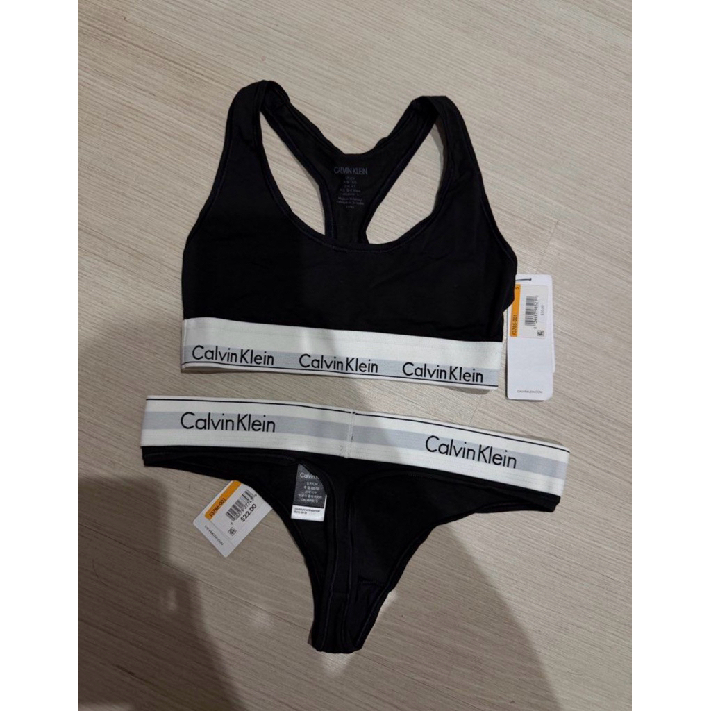 calvin klein bra set