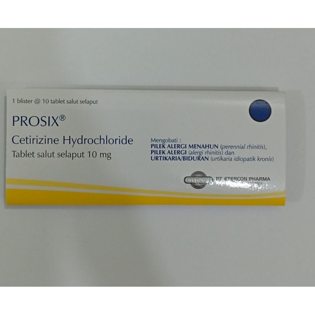 Prosix Tablet ( Obat Anti Alergi, Pilek Alergi)