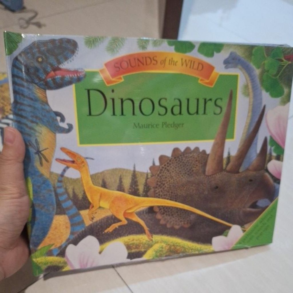 Sounds of The Wild Dinosaurs pop up book