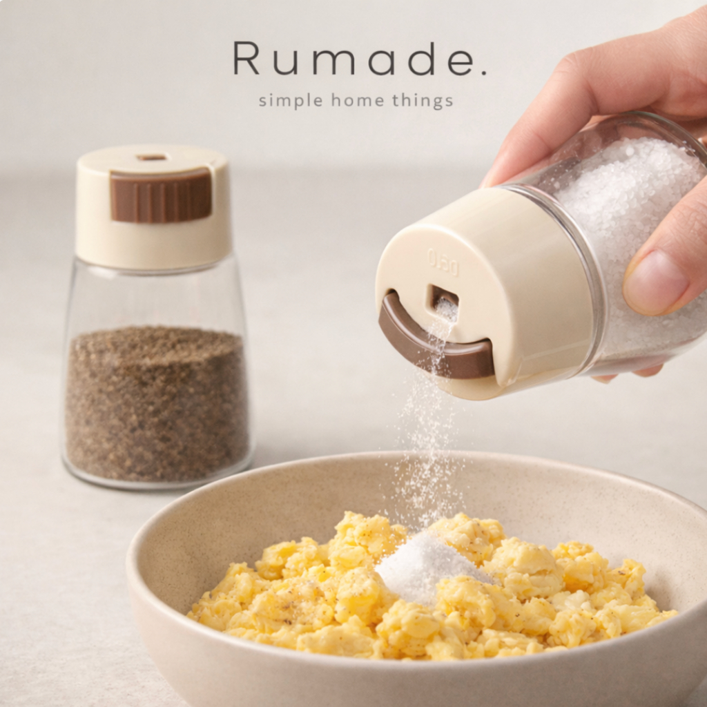 (RUMADE) Botol Plastik Tempat Penyimpanan Bumbu Dapur Wadah Gula Garam Lada Tabur Serbaguna