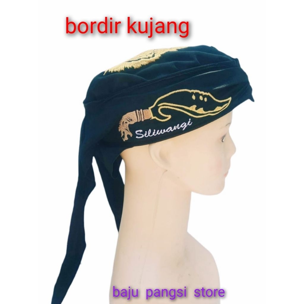 iket sunda blangkon kujang siliwangi