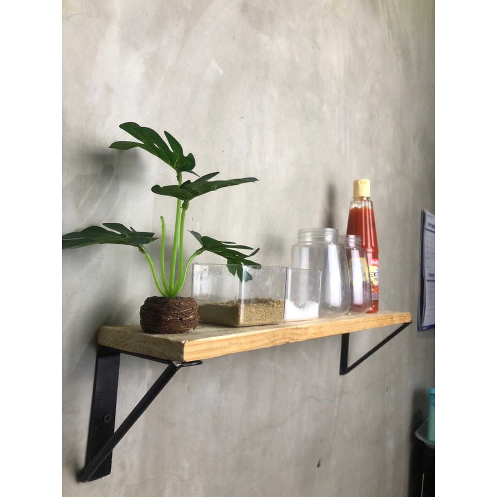 RAK DINDING TEMPEL / RAK DINDING MINIMALIS / AMBALAN RAK DINDING / AMBALAN DINDING / RAK BUMBU DAPUR